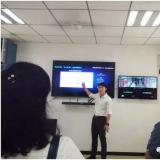 接待国家民政部向导一行到访天津金狮贵宾会智慧养老调研指导